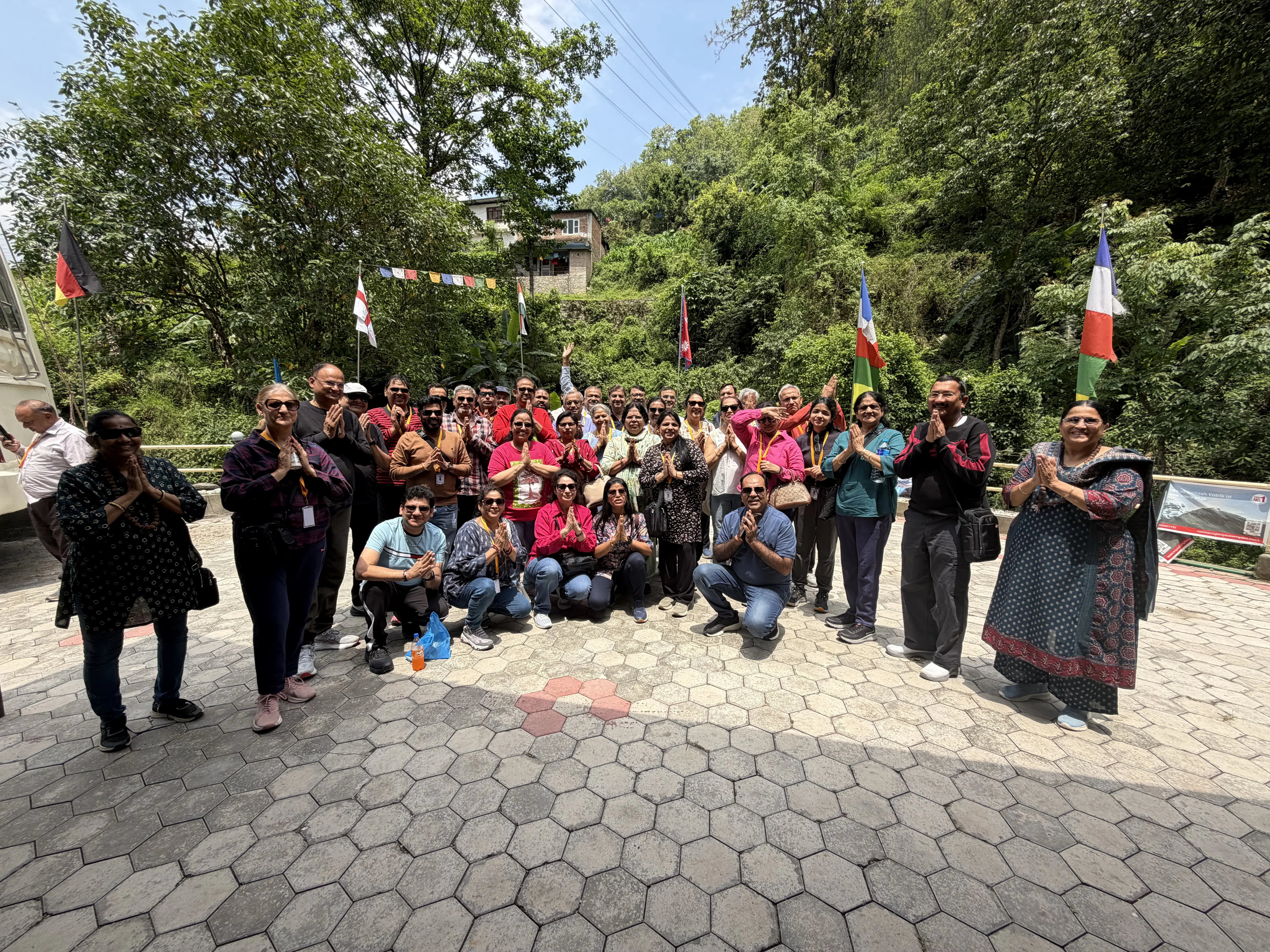 SSGI group at Lake Mansarovar